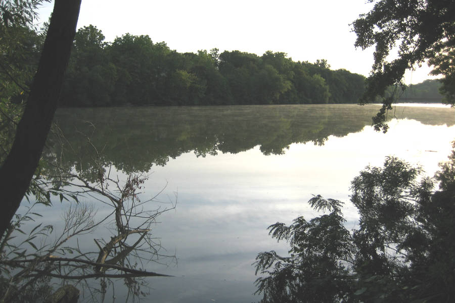 Genesee River at sunrise